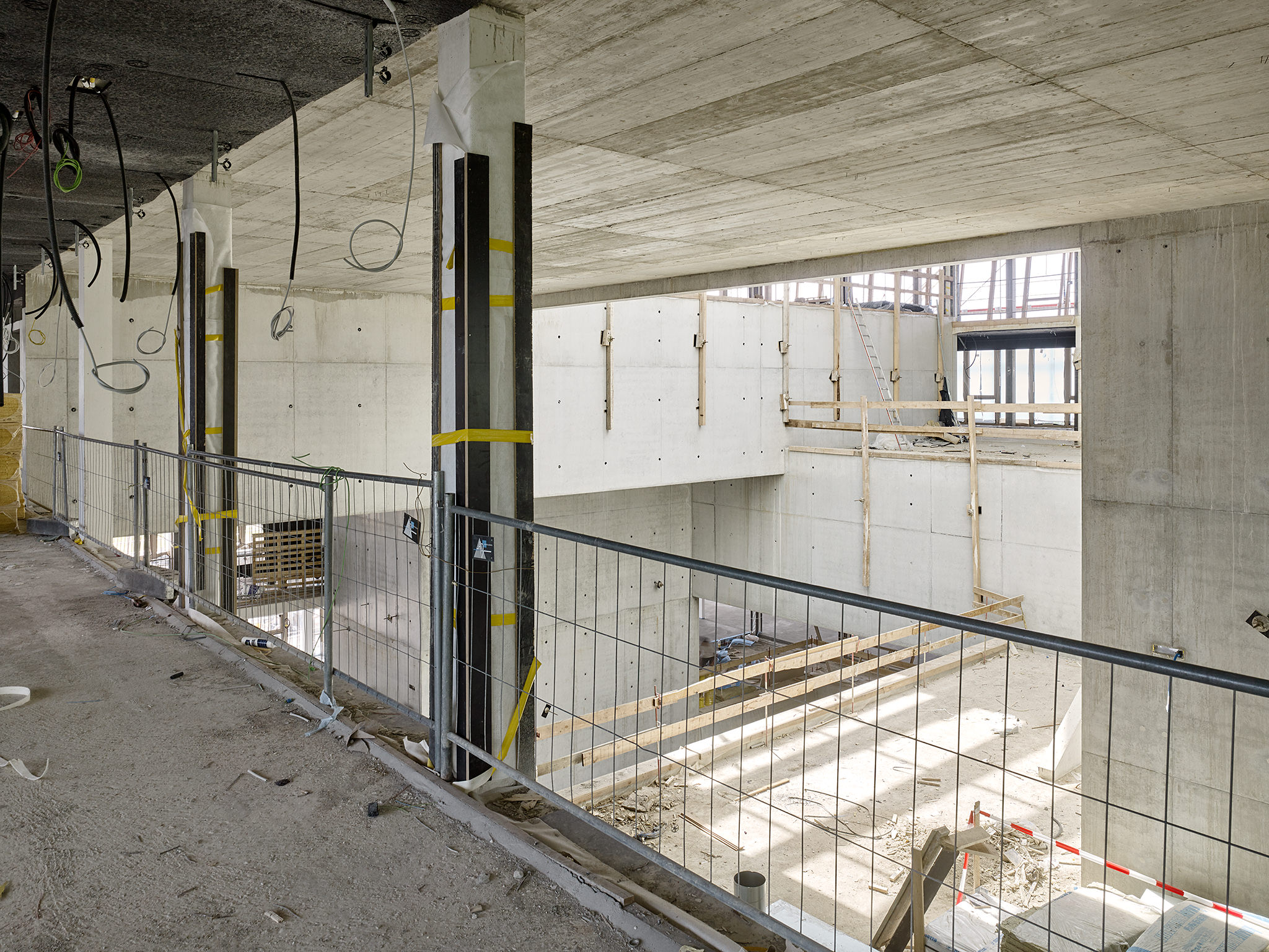 UNIL Sport Cluster construction site